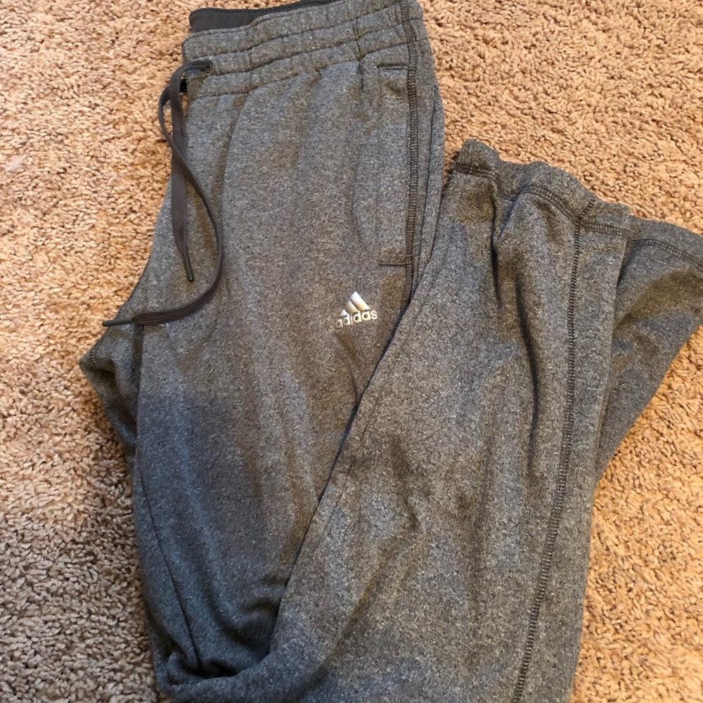 Small adidas sweat pants